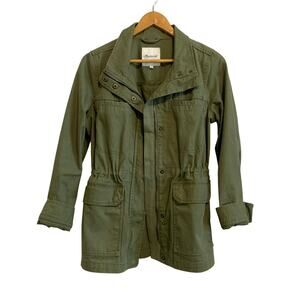 Madewell Utility Field Jacket Army Green Small